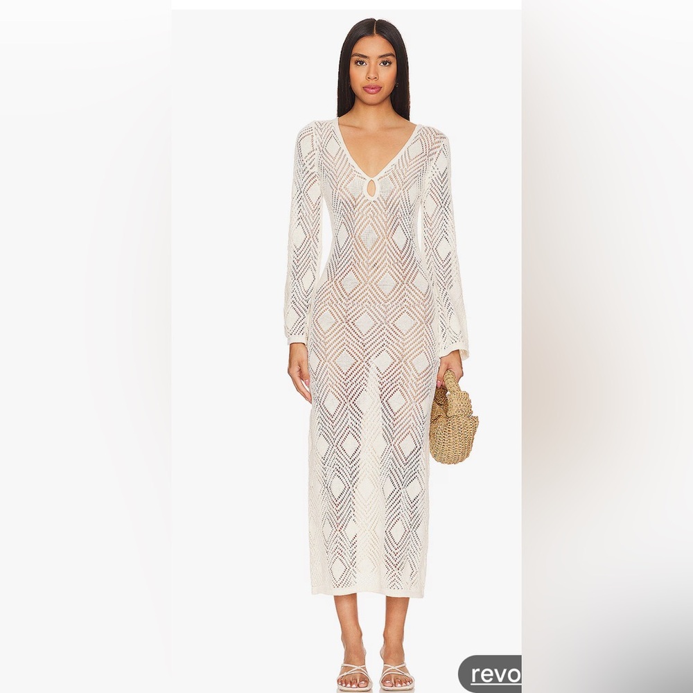 Faithful The Brand  Serena Pointelle Knit Dress size small. Never worn! No flaws